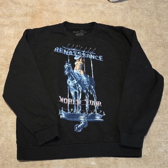 BEYONCE Renaissance World Tour Crewneck Sweatshirt - Picture 1 of 9